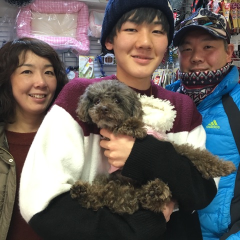 【運命の赤い糸見～つけた💓太陽くん💕＆エルサちゃん💕＆マロン君💕】